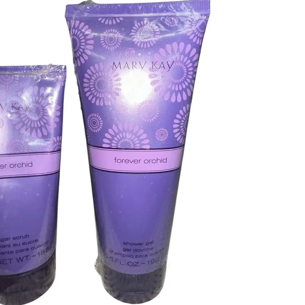 Mary Kay Forever‎ Orchid Set Sugar Scrub & Shower Gel NWT Sealed